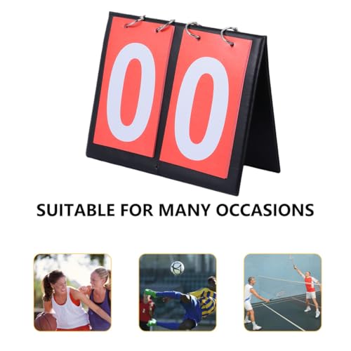 Marcador Manual de Básquetbol de 2 Dígitos Rojo miniatura 7