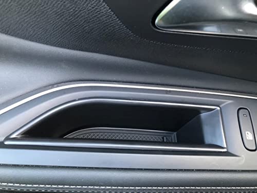 LFOTPP Boîtes de Rangement Compatible avec Peugoet 3008 5008 GT 2017-2023 Intérieur Avant de Porte Latérale Accoudoirs Support Accessoire [Lot de 2] Cover