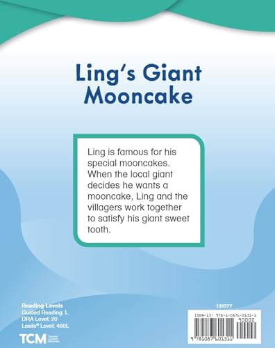 Ling's Giant Mooncake - Fiction Story Reader (Grade 1/Reading Level 1) (Literary Text) - Image 2
