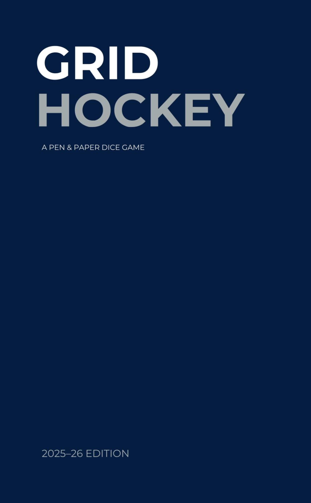 Grid Hockey - 2025-26 Edition