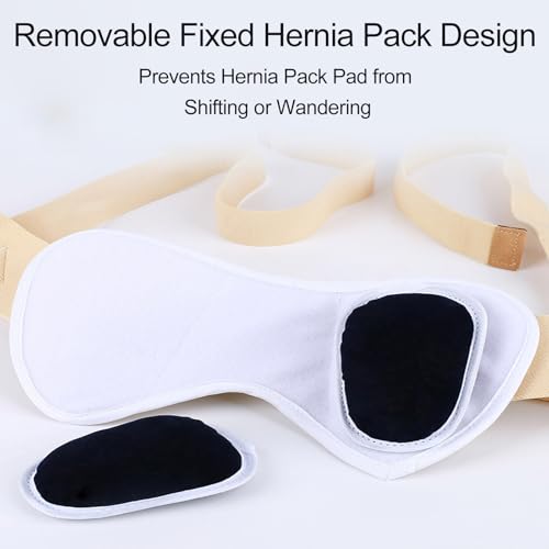 Faja para Hernia Inguinal con 4 Almohadillas de Compresión miniatura 4