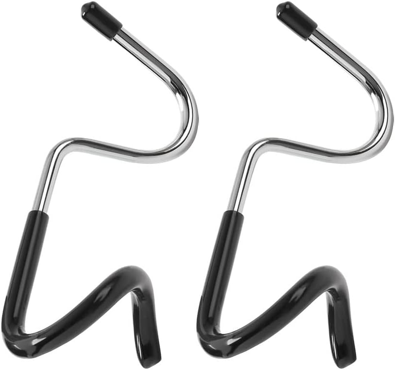 BESPORTBLE Camping Lamp Pole Hook Outdoor Light Hook for Hanging Lanterns Camping Light Bags and Clothes Easy Install Spiral End Sleeve 2 Pcs for Camping Hiking Fishing Parties