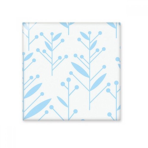 Pierre et céramique décorative bleu bouton de fleur, le cadeau idéal d'artisanat mur - 2