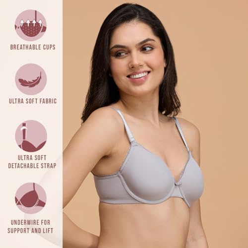 Image of NYKD Women T-Shirt Bra