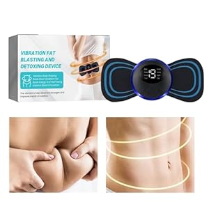 SVCEQZE Maagvetverbrander, gewichtsverliesmachine voor vrouwen,Afslankapparaat Massagekussen – Lichaamsvermageringsapparaat Lichaamscontouren Machine Buikmassageapparaat om vet te verwijderen,