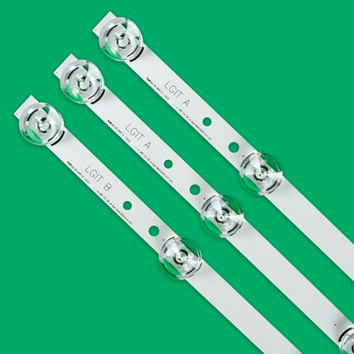 Tira de LED para solucionar el fallo de pantalla negra en TV LG 32LF550V 3