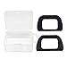 Produktbild Alliebe EP-10 Augenmuschel Okular Sucher für Sony Alpha A6000 A7000 Nex-5 Nex-6 Nex-7 DSLR-Kamera ersetzt Sony FDA-EP10 (2 Packung) mit Alliebe Mini-Speicher Case