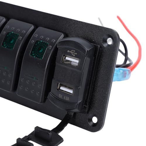 Painel de Alumínio do Interruptor Oscilante de 3 Gangues, Painel de Controle do Interruptor de Alter