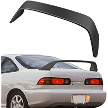FINDAUTO ABS Car Spoiler Wing Body Kit Type-R Style Fit for 1994-2001 for Acura Integra Hatchback Matte Black Trunk Lip Spoiler