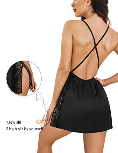 Image of Beera Women Lace Maxi Sleepwear