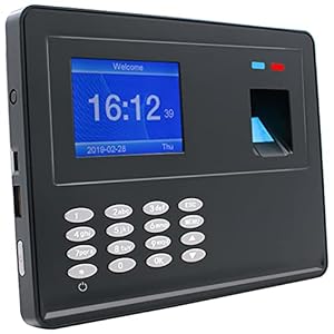 Vingerafdruk aanwezigheid machine, meertalige export vingerafdruk identificatie wachtwoord punch kaart presentatie…