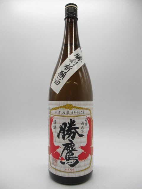 Amazon.co.jp: 鷹正宗酒造 勝鷹 カチタカ 清酒 1800ml □福岡