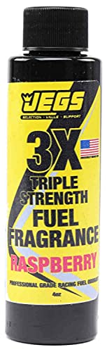 JEGS 63622 Fuel Fragrance Raspberry Scented 4 oz. Bottle Safe for All Internal C