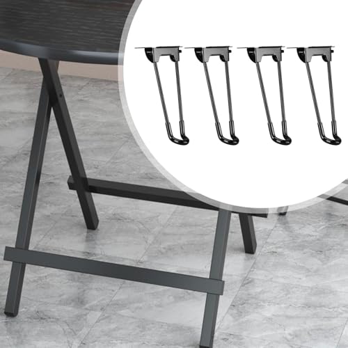 Patas de mesa plegables de 35cm, accesorios de horquilla para patas de escritorio DIY 7