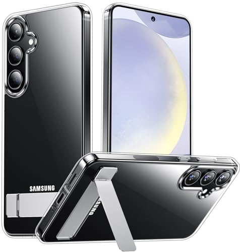 Coque Samsung S24 transparente avec support pour visionner vos vidéos