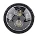 Price comparison product image BigKing HeadLamp,6.5inch Motorcycle 12V LED Bulb Front Headlight HeadLamp Universal(Black)