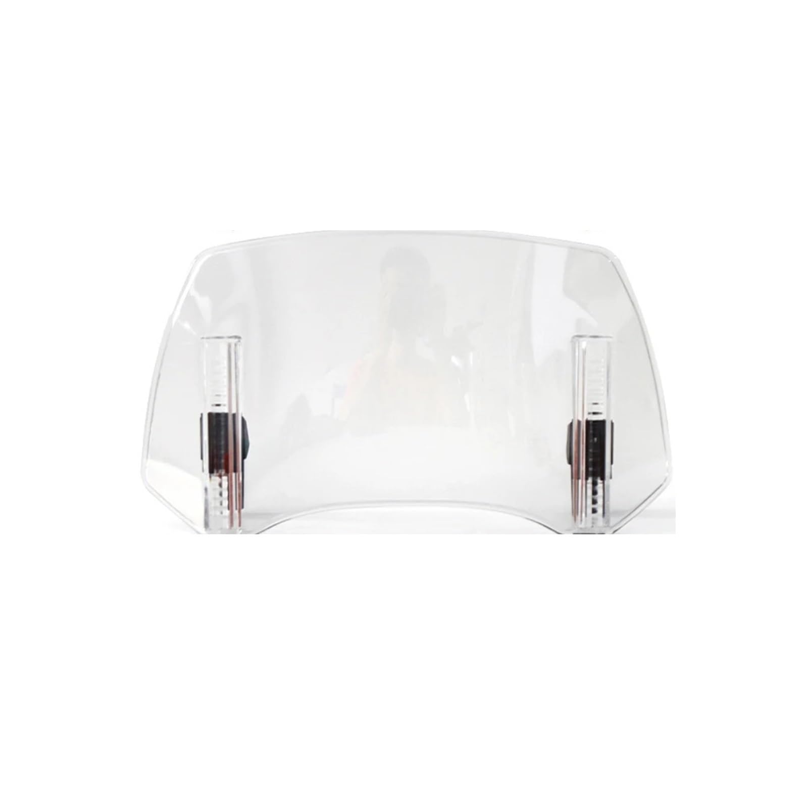Für Yamaha X-MAX125 X-MAX 250 Xmax 300 X-MAX 400 Motorrad Windschutzscheibe Verlängerung Einstellbare Spoiler Deflektor Xmax300 Luftabweiser Windschutzscheibe(Transparent)