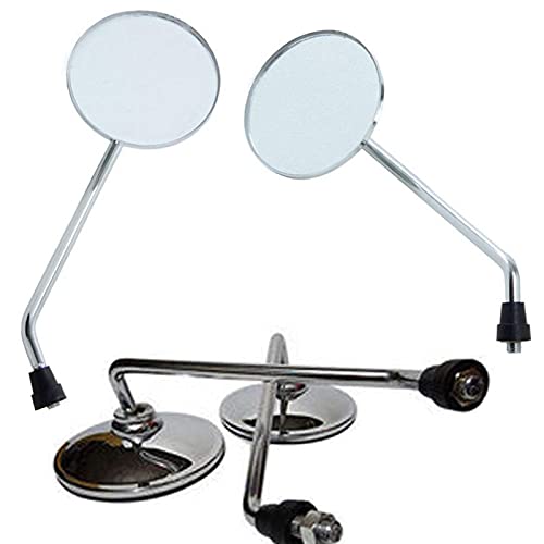 See full amazon price history chart for Supremechoice Bike Handlebar Rear View Mirror Round End Adjustable Rotatable Stylish Handle bar Side Mirror Set of 2 PCs Chrome For Royal Enfield Bullet 500 EFI Supremechoice Bike Handlebar Rear View Mirror Round End Adjustable Rotatable Stylish Handle bar Side Mirror Set of 2 PCs Chrome For Royal Enfield Bullet 500 EFI (B076FBJ1SN) Amazon Price History, Amazon Price Tracker