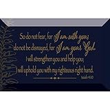 Glass Plaque with Inspiring Quotes 4 inches x 6 inches - Classic Horizontal Tabletop Decoration |...