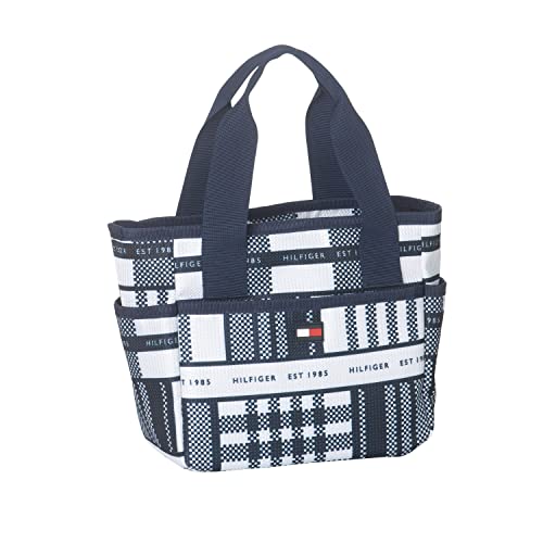 [トミー ヒルフィガー ゴルフ] ラウンドバッグ THMG2SB9 シーズナルチェック カートバッグ ミニトート (ネイビー（30）) 2枚目