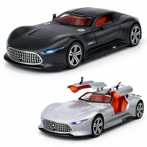 Image of Magicwand 1:32 Scale Die-Cast Metal AMG-GT Vision with Openable Doors & Pull Back Action (Colors as Per Stock)