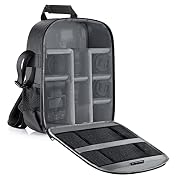 Neewer Camera Bag Waterproof Shockproof Partition 11.8×5.5×14.6 inches/30x14x37 centimeters Protection Backpack