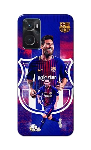Image of Printed Hard Back Cover Case for Oppo K10 4G Back Cover (Famous Football Player) -1111