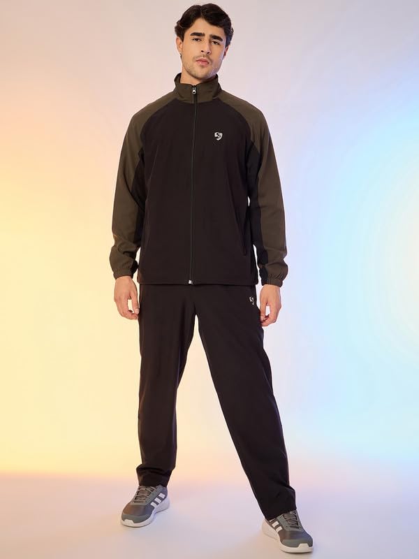 Image of SG Men's Tracksuit H3MTS8228 | Premium Sportswear | Multiple Colours & Sizes | Comfortable Athletic Track Suit for Gym, Running & Casual Wear