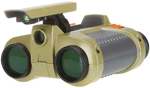 ISCBAFYX Telescopio Binoculares de Alta Potencia Binoculares 4x30 Telescopio Binocular Alcance Telescopio de Enfoque de luz para Interiores/Exteriores