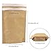 RUSPEPA Kraft Paper Poly Envelopes Mailer, Self Seal Shipping Bags, 100% Recyclable, Reusable Packaging Great Idea for T-shirt Clothing Shipping Bag - 25 Pack (Kraft, 11.5 x 15.5 inches)