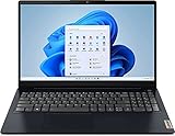 Lenovo IdeaPad 3 15.6 Full HD Laptop, AMD Ryzen 7 5825U, 12GB RAM, 512GB SSD, Windows 11 Home, Abyss Blue