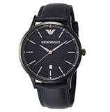 [エンポリオアルマーニ] EMPORIO ARMANI メンズ ネイビー文字盤 レザー AR2479 腕時計 [並行輸入品]