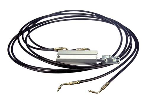 Image of URO Parts 1718000072 Convertible Top Cylinder, Front; Includes Hydraulic Lines