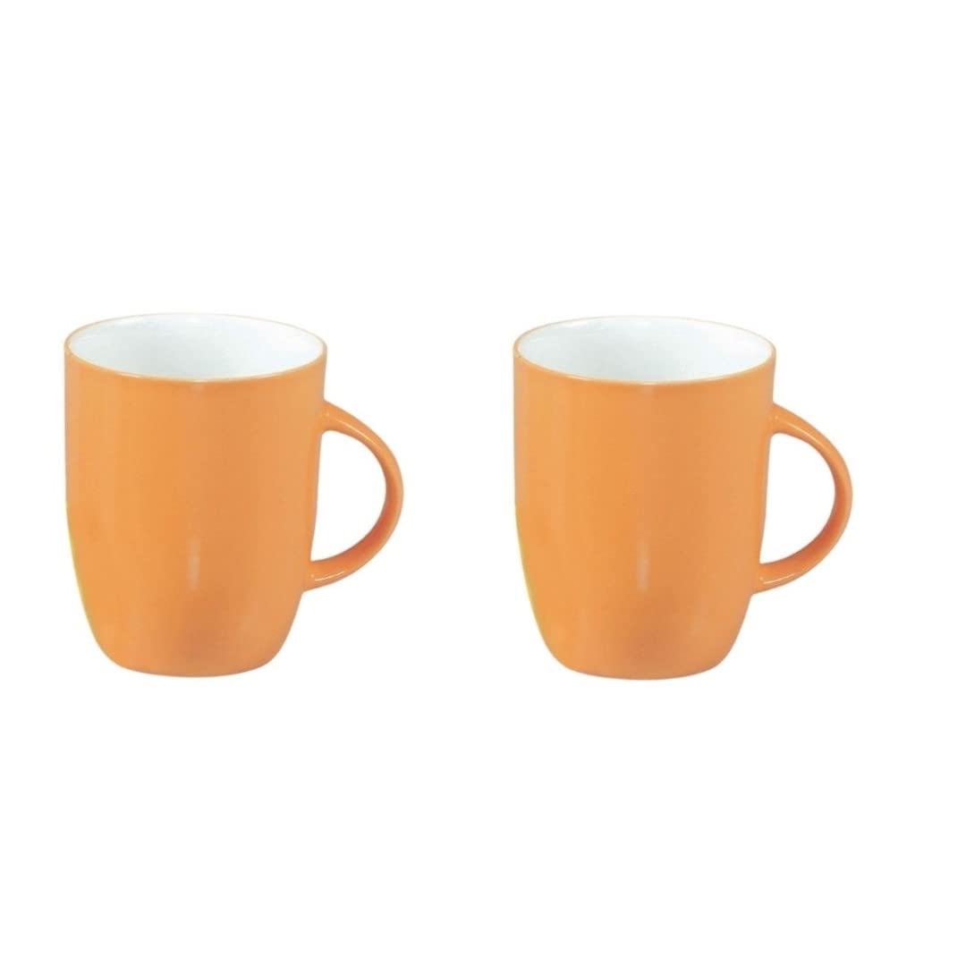 Yellow Ceramic Mug - Cute Cow Design -13