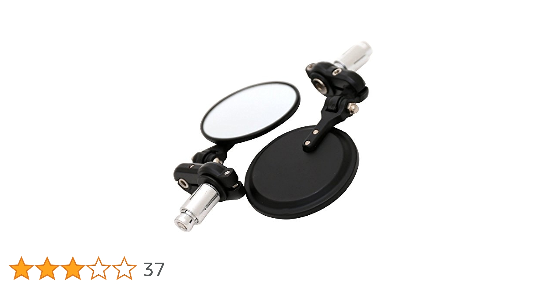 Amazon | nakira バイク バーエンド ミラー 左右セット 22.2mm