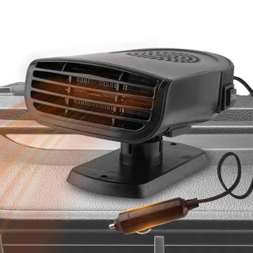 Chauffage de voiture portable et désembueur rapide avec ventilation 12V