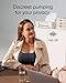 eufy Security Wearable Breast Pump E10, Hands-Free Electric Breast Pump with App Control, Personalized Smart Rhythm, Hospital Grade Suction for More Milk, Portable, Leak-Proof & Ultra-Quiet