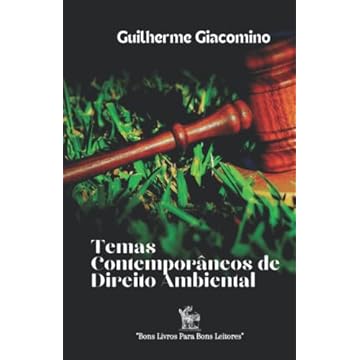 Capa do livro Temas Contemporâneos de Direito Ambiental