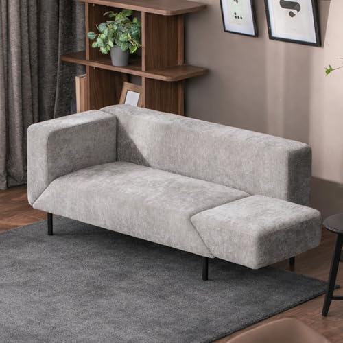 ���_���f�R �\�t�@ ��]���A�[�� ��136cm 3WAY ��l�|�� �\�t�@�x�b�h �R���p�N�g (�O���[)