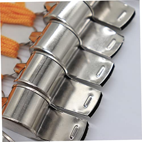 Silbatos de Acero con Cuerda para Emergencia y Actividades miniatura 4