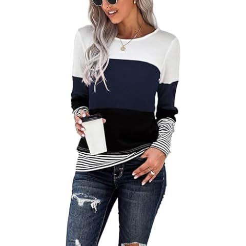 NEYOUQE Women's Fall Tunic Shirt Cover