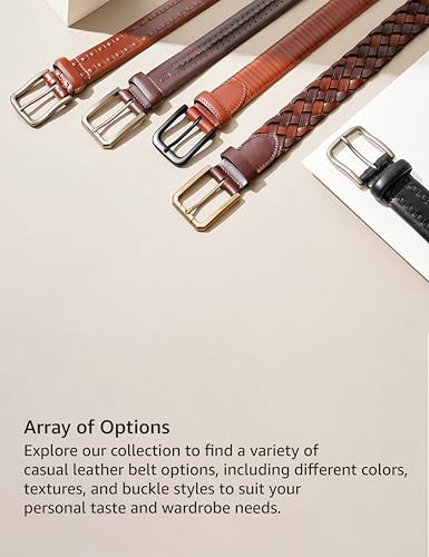 Image of Symbol Premium Men's Genuine Leather Casual Belt