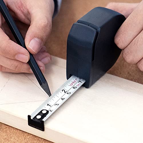 Miniatura 4 de Hoto Cinta Métrica Autoblocante, Cinta Métrica Retráctil, Medición Precisa, Gran Rigidez, Base Amortiguadora, Antioxidante Y Antiarañazos, 3 M