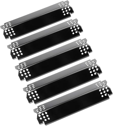 Barbqtime Grill Heat Plates Replacement Parts for Nexgrill, Porcelain Steel Heat Tents for Home Depot Nexgrill 5 Burner Gas Grill, 14.6