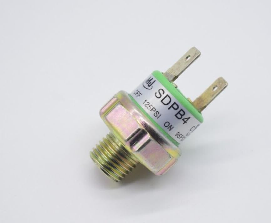 95-125PSI SDPB4 Black Air Compressor Pressure Switch Valve for Train Horn