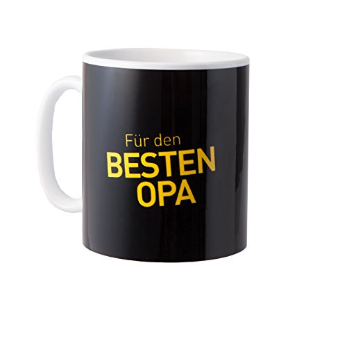 Borussia Dortmund BVB-Tasse für den besten Opa, 1 Stück (1er Pack)