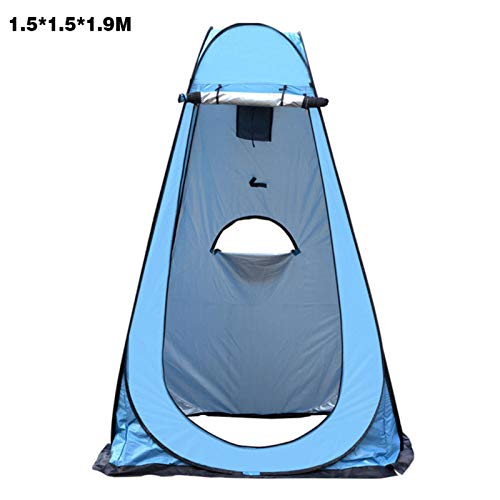 Carpa de privacidad portátil para camping 1.2x1.2x1.9 m miniatura 5