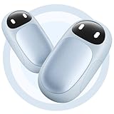 【2025新登場】 HAGOOGI 充電式カイロ 2秒急速発熱 3階段温度調節 【小型 超軽量 磁気式/分離式設計】 電気カイロ 2個セット 6000mAh クリスマスプレゼント 最大14時間連続使用 持ち運びやすい 5V/2A急速充電 繰り返し利用 旅行 出張 通勤通学用 寒さ対策 ブルー