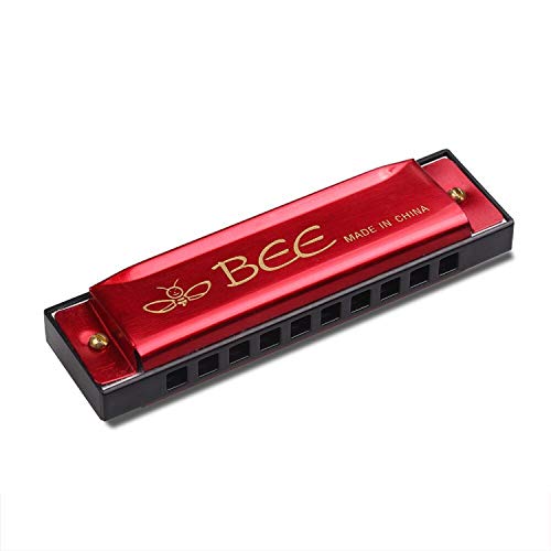 SoGreat Diatonic Harmonica, 10 Holes Blues Harmonica, Key of C, Best for Kids