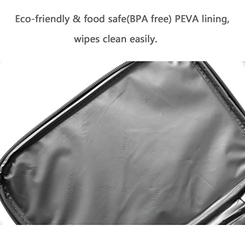 Aschar Reusable Insulated Thermal Lunch Bag Cute Lunch Box For Teens Boys Girls Adult Women Work School Outdoor Travel Picnic Beach Bbq Party (Leaves) #TOP3